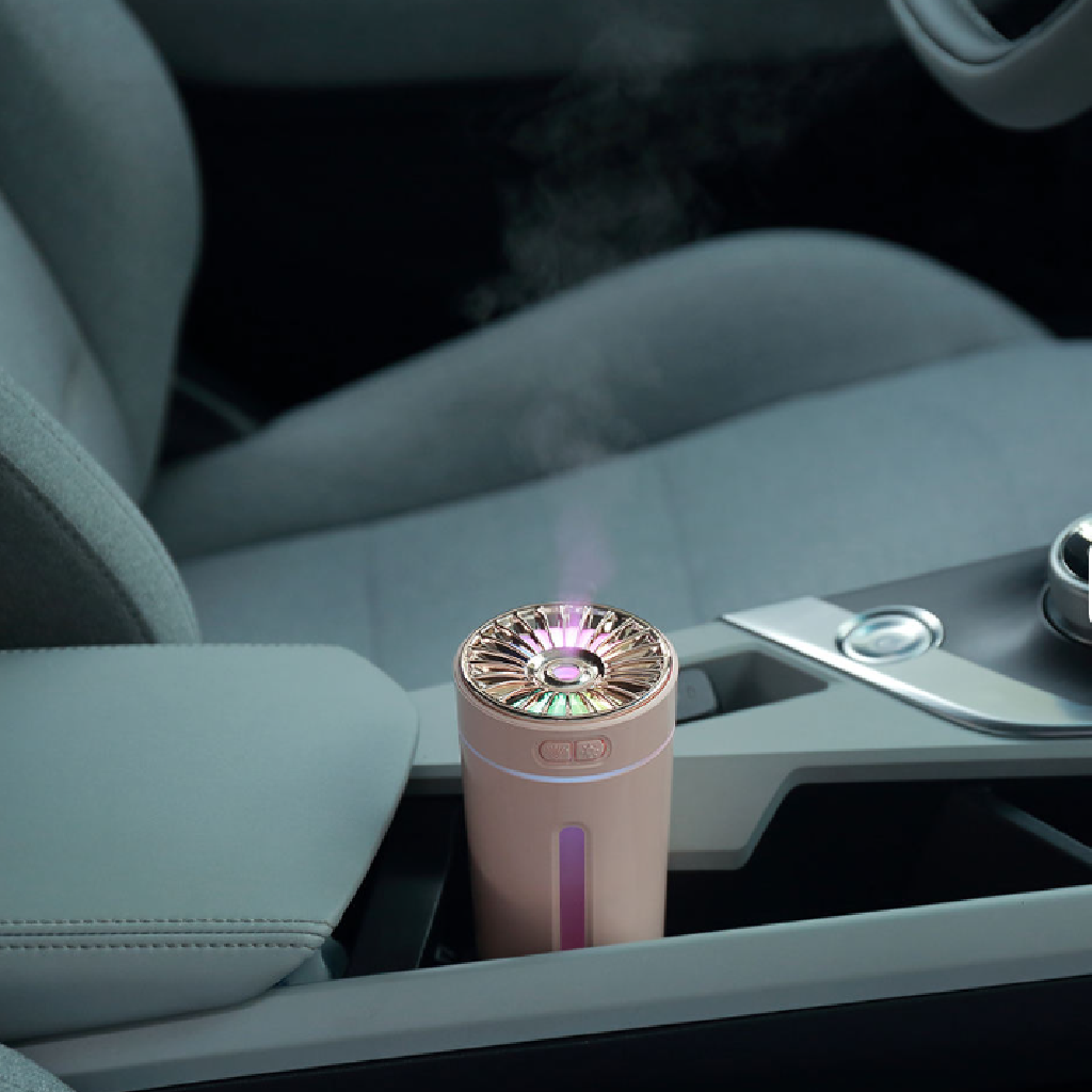 Portable Ultrasonic Aromatherapy Humidifier - 300ml USB Rechargeable