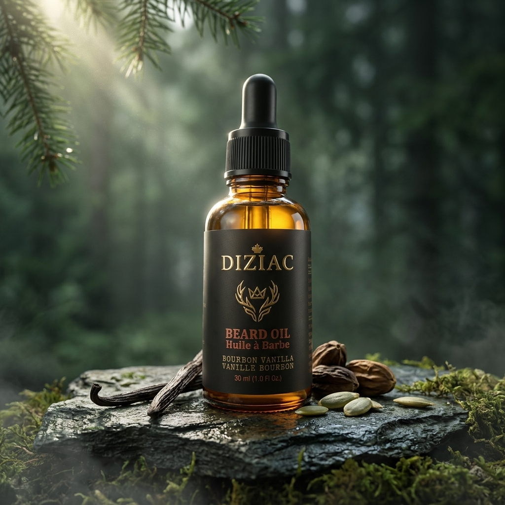 DIZIAC Beard Oil Bourbon Vanilla