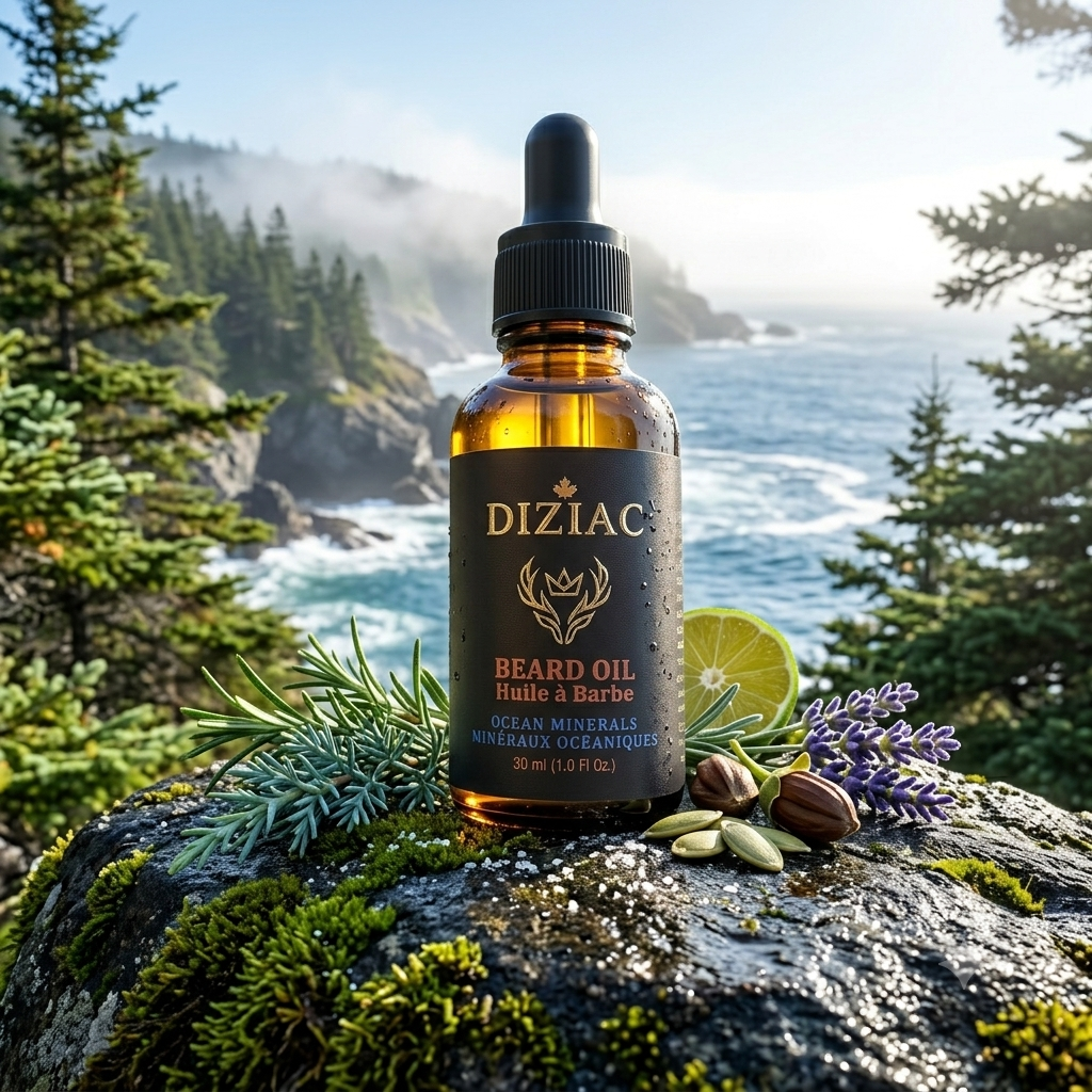 DIZIAC Beard Oil Ocean Minerals