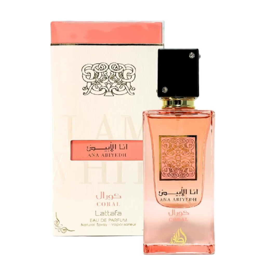 LATTAFA Ana Abiyedh Coral | Eau De Parfum for Women