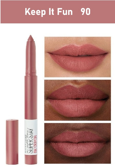 MAYBELLINE SuperStay Ink Crayon Lipstick