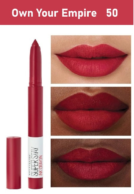 MAYBELLINE SuperStay Ink Crayon Lipstick