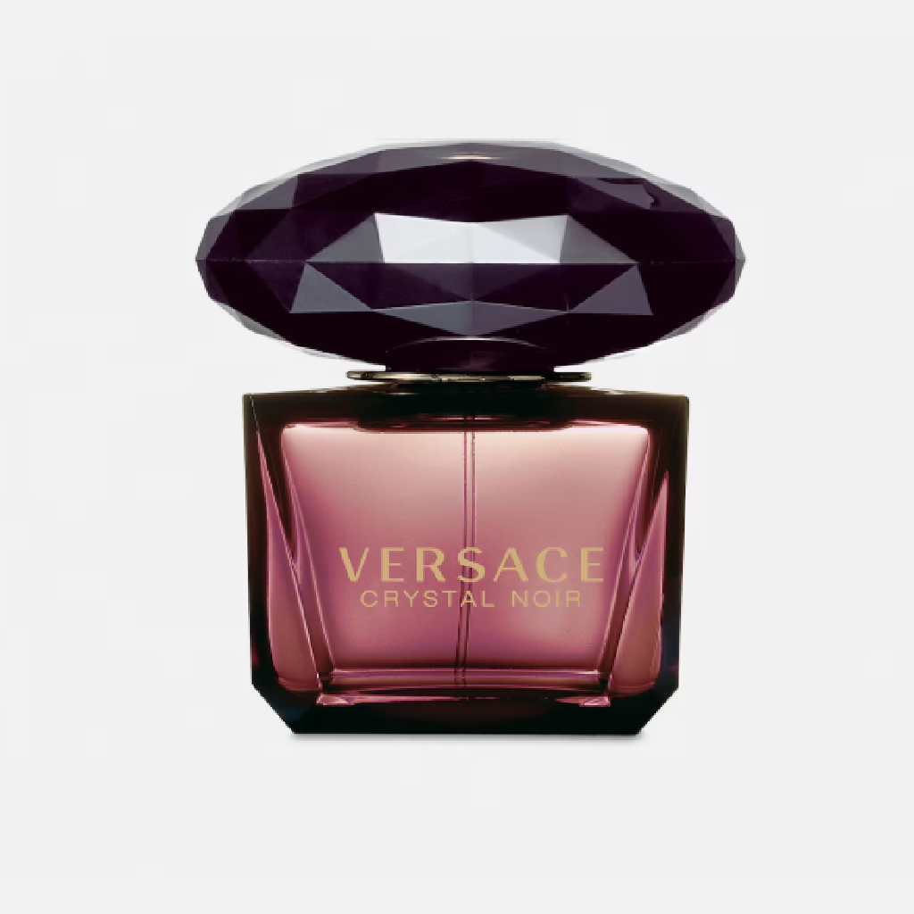 Versace Crystal Noir EDT perfume for women bottle, available at Diziac Fragrance Studio,  Jane Finch Mall, North York.